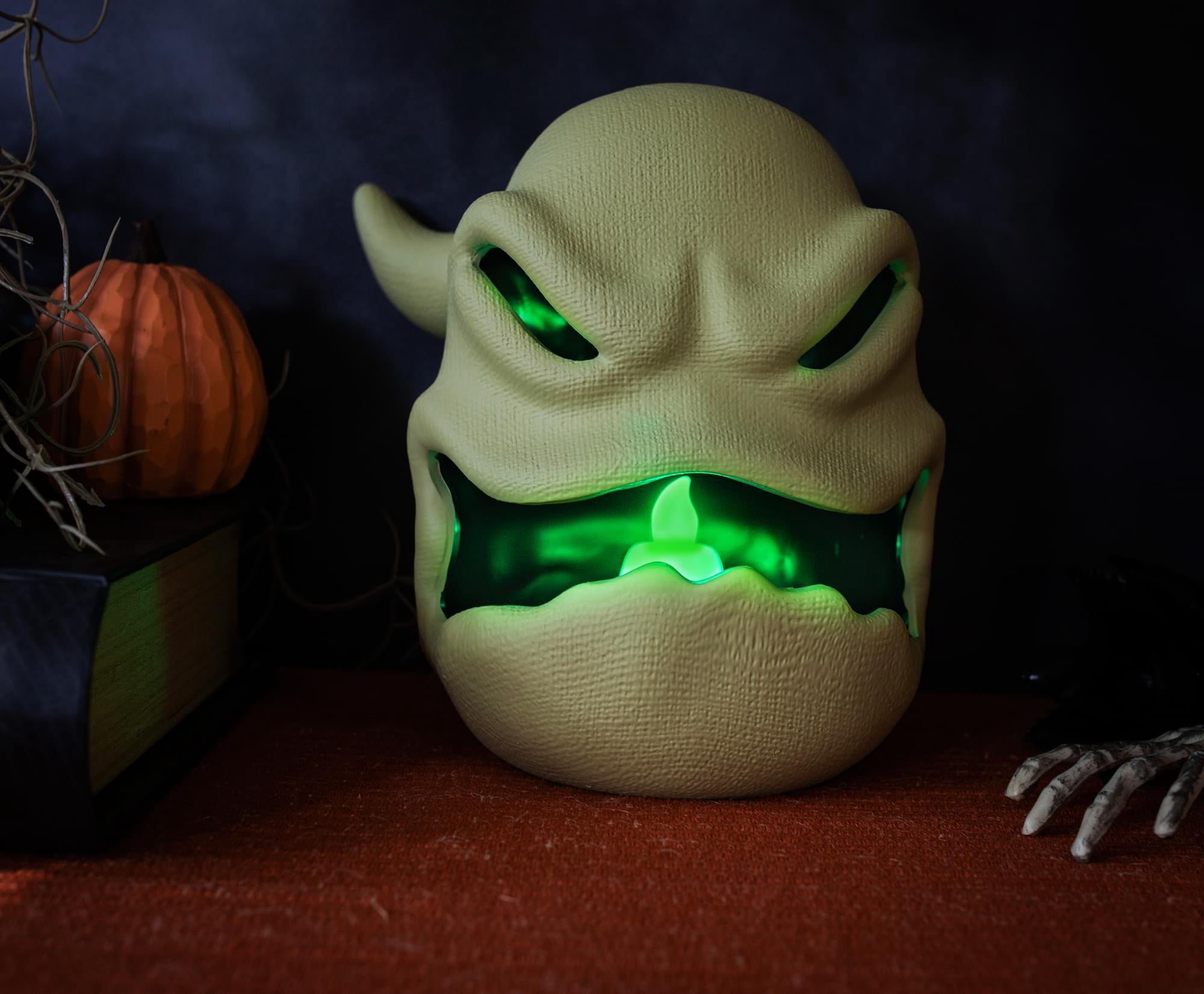 Disney Nightmare Before Christmas Oogie Boogie LED Flickering Flameless Candle