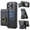 black, variant on For iPhone 14 Pro Max 14Plus 14Pro Phone Case Wallet Case with Card Holder Magnetic For iPhone 14 Pro Max Leather Phone Cases