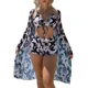 thumbnail image 2 of Shefu Traje De Baño Moda Mujer 3 Piezas Bañador Fiesta Playa, 2 of 8