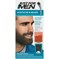 thumbnail image 3 of (3 pack) Just For Men Mustache and Beard Coloring for Gray Hair, M-46 Deep Dark Brown, 3 of 8