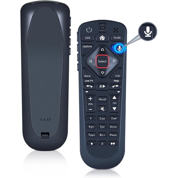 New Voice Remote Control Replacement Compatible with Dish Upgraded 54 Series 54.0 54.1 54.2 54.3 UHF Controller