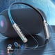 thumbnail image 1 of Auriculares Bluetooth, Auriculares inalámbricos, Auriculares Bluetooth metálicos de cuello con pantalla digital, Auriculares deportivos de cuello, Auriculares intraaurales universales inalámbricos par, 1 of 8