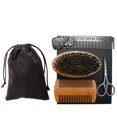 thumbnail image 4 of Beard Comb Set Double Beard Oil Head Shape Beard Comb Brush Care Beard Oil Tool Beard Comb Set Professional, 4 of 4