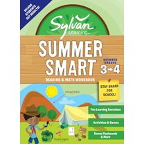 Pre-Owned Sylvan Summer Smart Workbook: Between Grades 3 & 4 (Sylvan Summer Smart Workbooks) Paperback