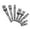 E001- Multicolor, variant on Drill Socket Adapter, Impact, Impact Adapter Set, Chrome Vanadium Steel, Impact Socket Adapter, Socket Adapter Set, Tool Conversion, Multiple Sizes, 8 Pc