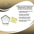 thumbnail image 7 of Robe Factory RBF-16674-C Harry Potter Wand Wall Mirror with Jewelry Hooks Storage Rack, 7 of 7