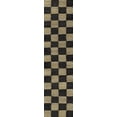 thumbnail image 2 of JONATHAN Y NATURAL FIBER 2 x 8 Runner Rug, Theo Farmhouse Woven Jute Checkerboard - Natural/Black, NRF203B-28, 2 of 5