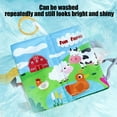 thumbnail image 5 of Soft Toys Baby Cloth Books, Touch and Feel Crinkle Books, Infants & Toddler, Early Development Interactive Car Toys & Stroller Toys for Boys & Girls, 5 of 6
