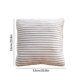 thumbnail image 3 of Funda de almohada | Funda de cojín de franela en la parte trasera | Funda de almohada blanda, transpirable, lavable a máquina, costura duradera | Multicolor | 20,8 x 20,8 pulgadas, 3 of 6