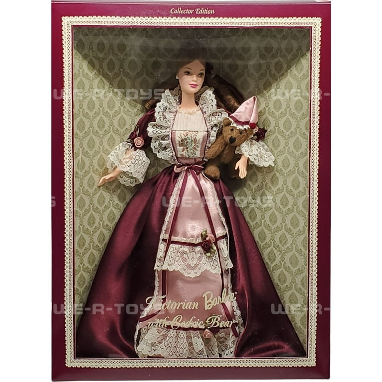 【中古】「未使用品」Victorian Barbie with Cedric Bear Mattel 1999 Victorian Barbie Doll with Movable Arms & Cedric Bear