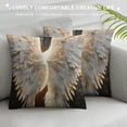 thumbnail image 3 of Qinduosi Print Throw Pillow Covers,Pillow Cushion Cases,Throw Pillows for Couch Sofa Bedroom Car White, 3 of 5
