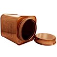 thumbnail image 3 of Copper Sugar Storage Container - 4.7 Inches, 850ml, Brown | Steel Sugar Pot For Serving Tea Coffee - Ideal For Home Hotel Restaurant Tableware | Hand Made, Easy To Carry, Easy To Clean, 3 of 4