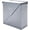 Silver, variant on NACH Chicago Matte Black Mailbox, Rust Resistant Wall Mount Mailboxes for Outside, Industrial Style Metal Mailbox, Mail Holder, 10 x 10 x 4, Hardware Included, MB-6300BLK