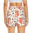 thumbnail image 4 of Goofa Squirrel And Printed Women 2 in 1 Running Shorts,Quick Dry Athletic Workout Shorts,High Waisted Athletic Shorts with Liner Pockets-Medium, 4 of 9