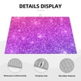 thumbnail image 4 of Bingfone Pink Purple Glitter ,18" X 24"Dish Drying Mat For Kitchen Counter,Ultra Absorbent Microfiber, 4 of 9