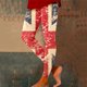 thumbnail image 1 of Pantalones de yoga con teñido anudado del Día de la Independencia para mujer, leggings con estampado patriótico, mallas deportivas para entrenamiento de levantamiento de pesas para verano, 1 of 3