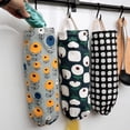 thumbnail image 3 of Gkeoshab Home Textile Storage Flower Pattern Garbage Bag Storage Holder Collapsible Fabric Storage Dispenser Garbage Bag Organizer For Home Home & Garden, 3 of 3