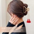 thumbnail image 2 of Miangastore 3 Pcs Pince à Cheveux Durable Non Dommageable pour les Cheveux en Alliage de Zinc pour Femmes, 2 of 9