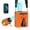 Orange, variant on Moclever 5 in 1 Portable Waist Clip Fan, 10000mAh Battery Operated Personal Wearable Fan with 5 Speeds Flashlight for Camping Travel Job Site, Grey