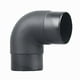 thumbnail image 1 of 60mm L-Shaped Elbow Bend Pipe for Car Heater Ducting Vent Outlet Connection, 1 of 5