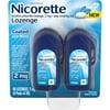 Nicorette 2 Milligrams Coated Nicotine Polacrilex Lozenge Stop Smoking Aid, Coated Ice Mint, 80 Count