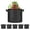 Black, variant on MOQIN Grow Bags, Aeration Nonwoven Fabric Plant Pots with Handles, Heavy Duty Gardening Planter for Potato, Tomato, Vegetable and Fruits, Black