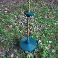 thumbnail image 5 of REZNOR Platform Disc Tree Swing Seat Climbing Knot Rope with Carabiner Hook Kids Outdoor Playground Set, GREEN, 5 of 8