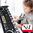 thumbnail image 2 of Electronic Piano Electronic Keyboard Digital Piano 61 Keys Electronic Piano Beginner Keyboard Piano Toy Children, 2 of 5