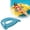 B, variant on Clearance! Lajdalh Inflatable U Shaped Pool Float B 99X82Cm, Heavy Duty Water Lounge with Cup Holders and Handles, Mesh Bottom Floating for Summer Pool Beach Lake