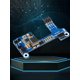 thumbnail image 2 of La Placa Expansión Raspberry Pi 3B+/4B Power Over Ethernet Admite El Estándar Red 802.3af, 2 of 9