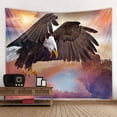 thumbnail image 1 of Tapiz colgante de pared Eagle Majestic Bird, 150 x 130 cm, poliéster, 1 of 1