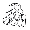 thumbnail image 2 of SUTENGDA Porte-Bouteilles Autoportant 6 Bouteilles Support de Rangement pour Vin Noir, 2 of 2