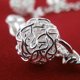 thumbnail image 4 of Aleación de galvanoplastia gruesa pulsera de plata mejores regalos para las fiestas, 4 of 6