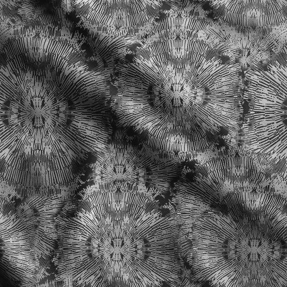 Soimoi Texture Print, Silk Fabric Decor Sewing Fabric By The Yard- 42 Inch WideDecorative Fabric For Shirts, Suits, Ties-Black