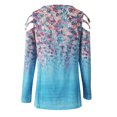 thumbnail image 3 of iTNHFP Trendy Trendy Women Topsv Neck Daily Tops, 3 of 5