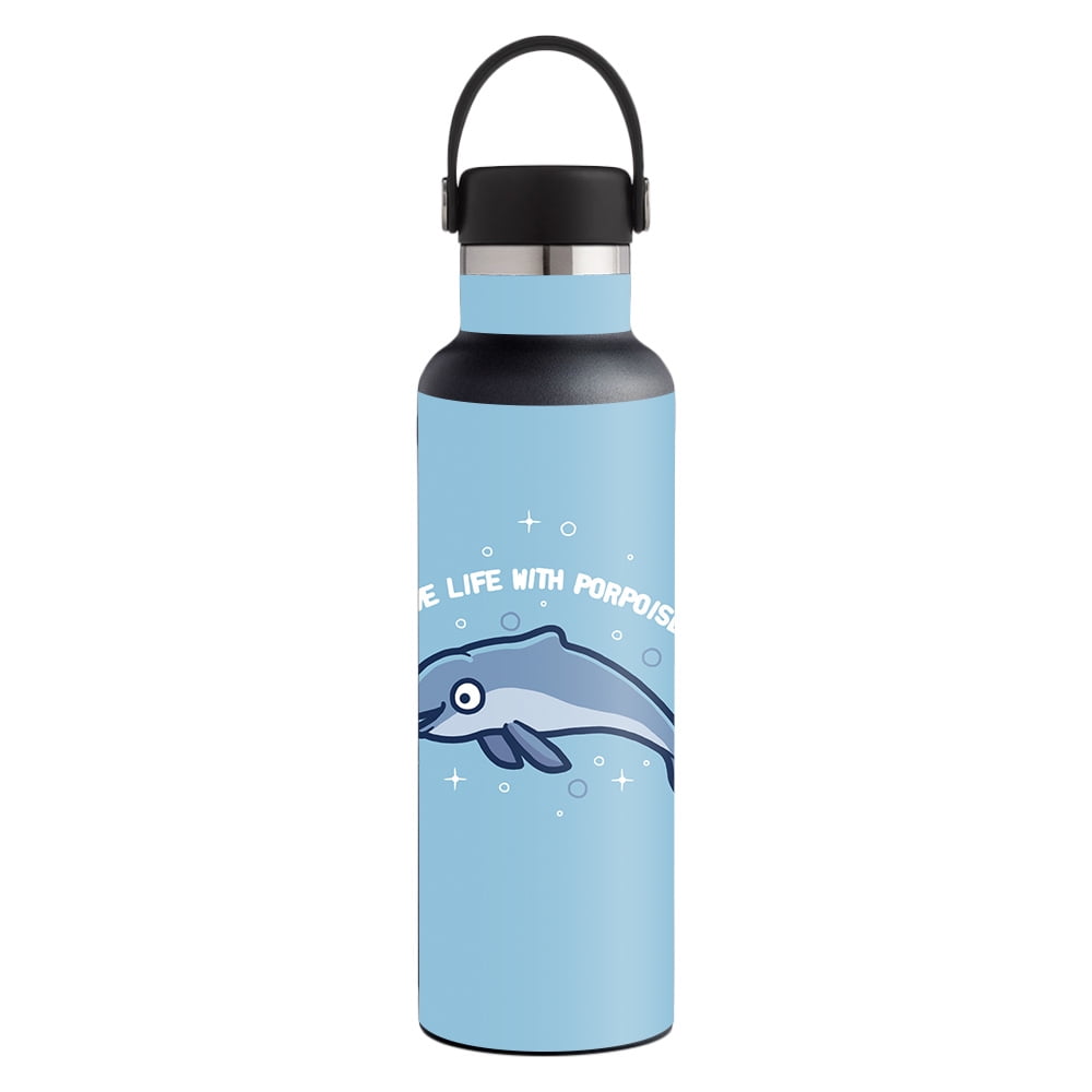 Skin For Hydro Flask 21 oz. Standard Mouth - Porpoise ...