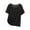 01 Black, variant on Modal Loungewear Tops for Women Polka Dots Summer Loose Crewneck Pullovers Short Sleeve Going Out Casual T-Shirt