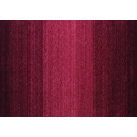 Ahgly Company Indoor Rectangle Abstract Purple Contemporary Area Rugs, 6' x 9'
