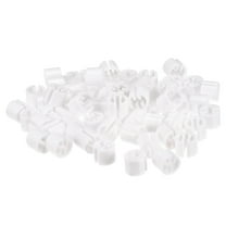 Uxcell Clothes Hanger Marker Blank Fit 3.5mm Rod for Garment Color Coding White 300 Pack