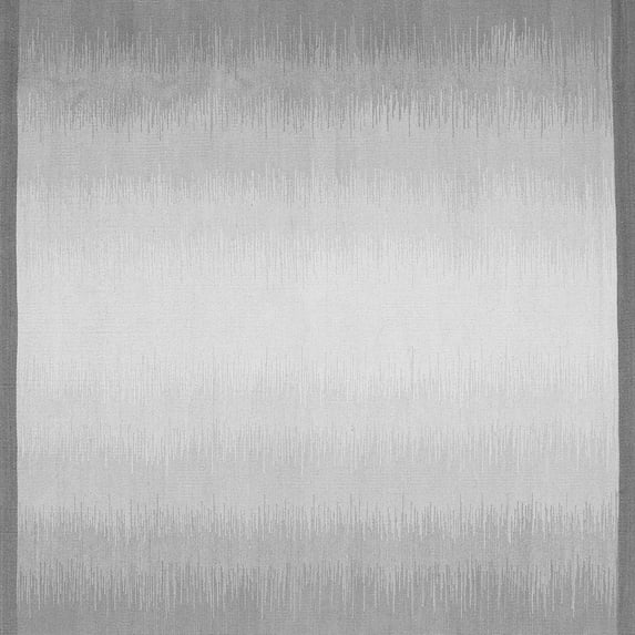 Ahgly Company Indoor Square Abstract Gray Contemporary Area Rugs, 5' Square