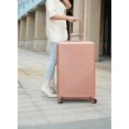 thumbnail image 4 of MKF Collection Felicity Extra Large & Large Hardside Luggage 2 pcs, Luxurious Travel Suitcase by Mia K - Navy, 4 of 11