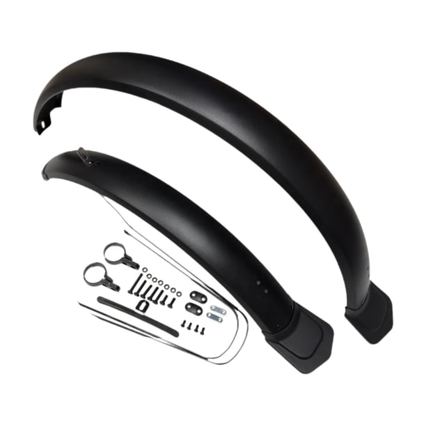 Guardabarros de bicicleta de 26 pulgadas, ligero, práctico, envoltura completa, juego delantero y trasero, piezas de repuesto, repuesto para bicicleta Con ala trasera