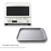 Panasonic FlashXpress 1300 W 4-Slice Countertop Toaster Oven, NB-G110PW