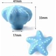 thumbnail image 2 of Ceramic Drawer Pulls and Knobs, Pack of 5, Ideal for Kids Room Furniture Handles and Door Knobs, 2 of 4