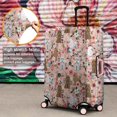 thumbnail image 4 of Poodle Dog and Flower Floral Luggage Cover Fashion Suitcase Cover Baggage Covers Fit 25-28 Inch Luggage (Go Travel), 4 of 5