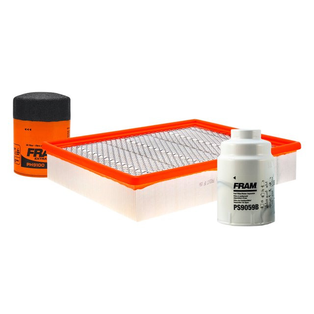 Kit De Filtro de Aire, Filtro de Aceite y Filtro de Combustible 3 PIEZAS Compatible con Gmc Sierra 3500 V8 6.6L DE 2001 A 2005