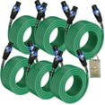 thumbnail image 2 of (6 PACK) 50FT Speakon Cables Fat Toad Speaker Cords | Twist Lock Connector Plug, 2 of 14