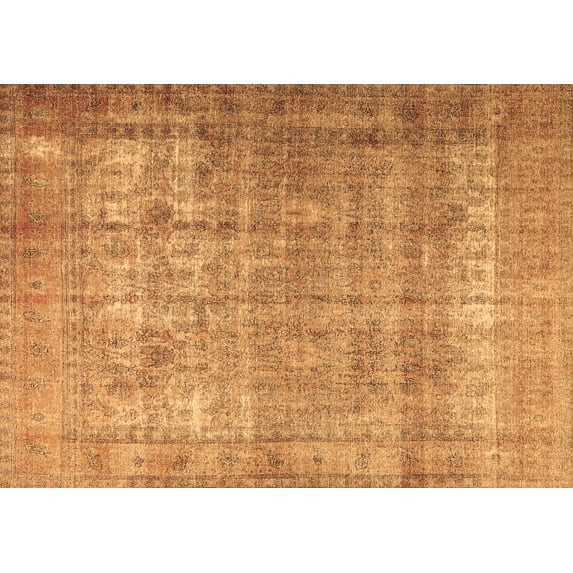 Ahgly Company Indoor Rectangle Persian Brown Traditional Area Rugs, 2' x 5'