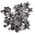 thumbnail image 2 of Oubit Star Rivets Stud,50 Sets Star Rivets DIY Star Rivets Star Rivets Compact and Lightweight, 2 of 9