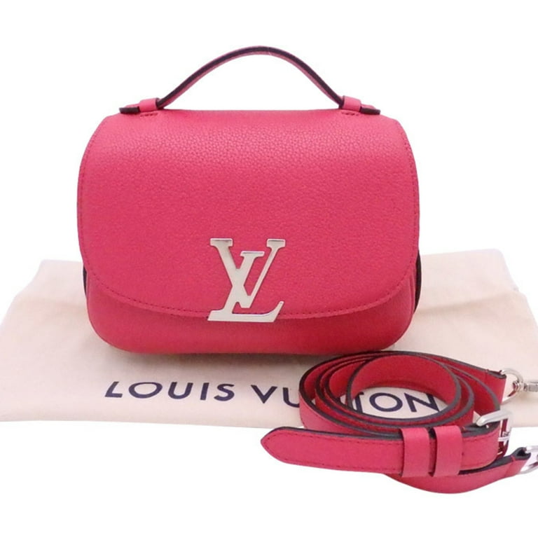 used Pre-owned Louis Vuitton Handbag Crossbody Shoulder Bag Vivienne NM Magenta Leather x Silver Hardware 2way Ladies (Good), Adult Unisex, Size: (